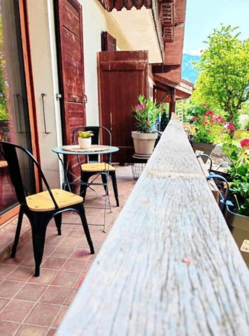 Les Loges De L'Arpenaz Apartman Magland Kültér fotó