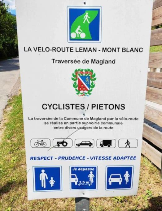 Les Loges De L'Arpenaz Apartman Magland Kültér fotó