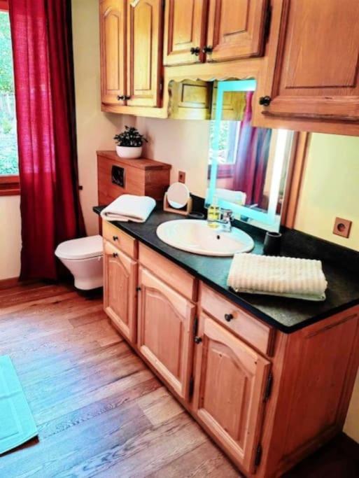 Les Loges De L'Arpenaz Apartman Magland Kültér fotó
