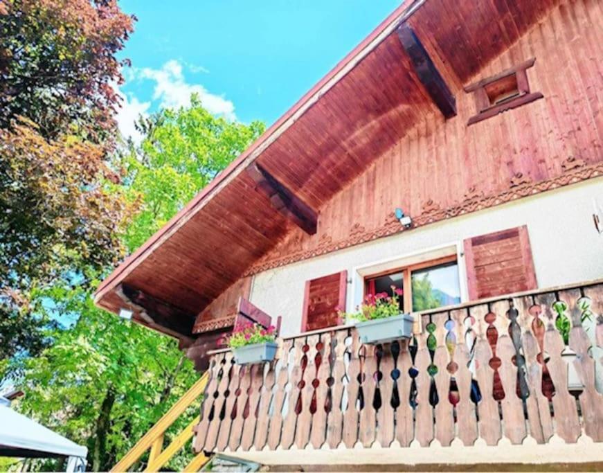 Les Loges De L'Arpenaz Apartman Magland Kültér fotó